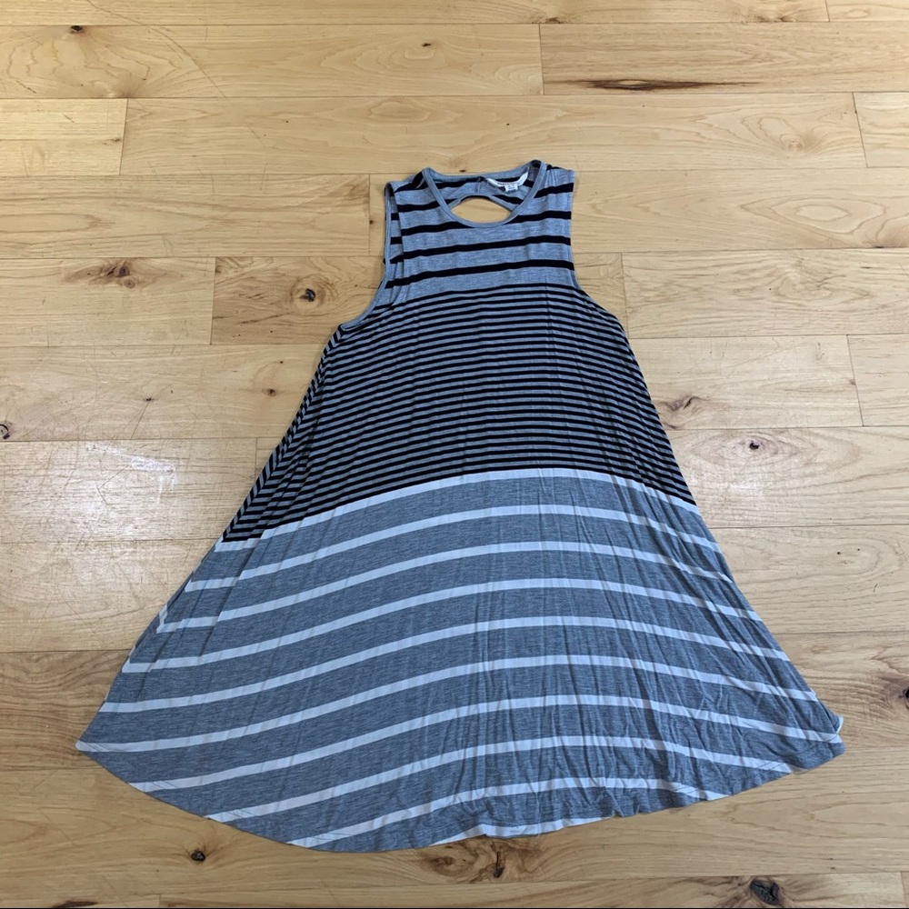 AEO Soft & Sexy Striped Cutout Dress